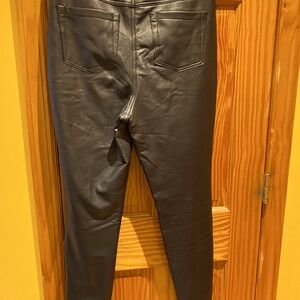 Vegan leather pants